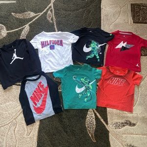Nike,Jordan & Tommy Hilfiger Shirts for Toddler (2T) Boys 1-2 Years